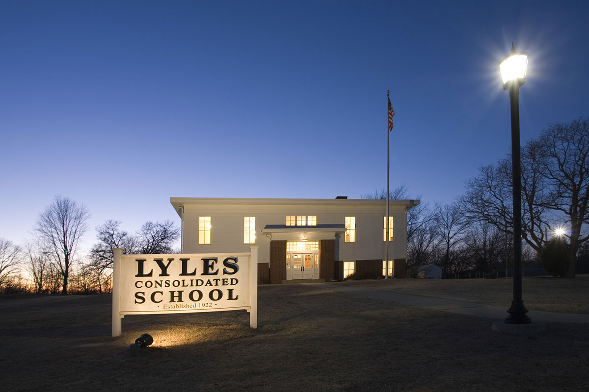 Lyles Station at Dusk